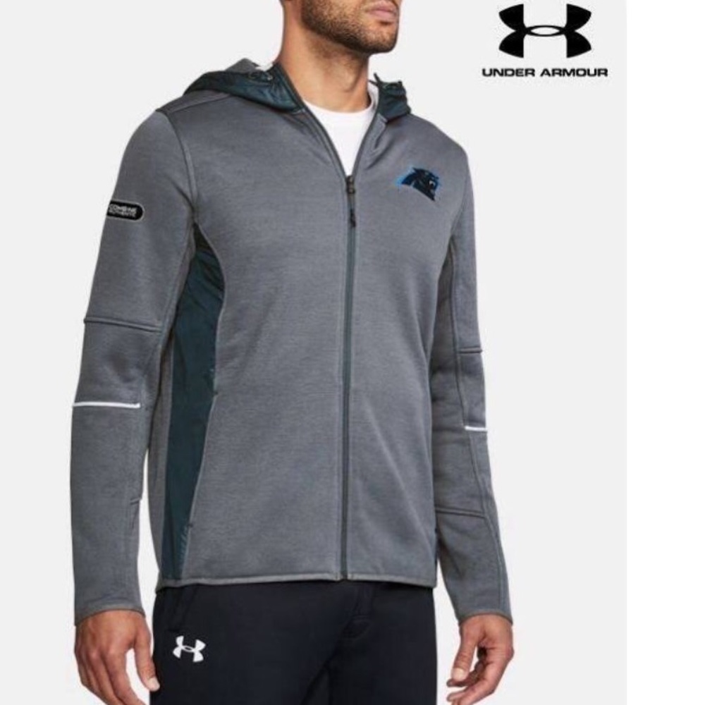 Carolina Panthers zip up jacket hoodie